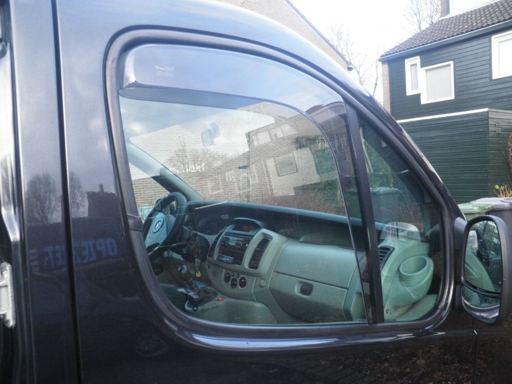 Opel Vivaro donkere zijwindschermen raamspoilers visors, Caravans en Kamperen, Ophalen of Verzenden, Nieuw