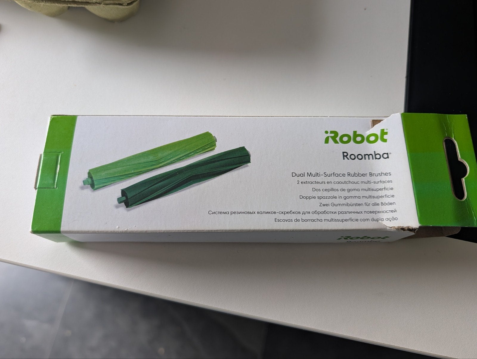 iRobot Roomba Dual Multi-Surface Rubber Brushes, Ophalen, IRobot, Nieuw, Geschikt voor harde vloeren