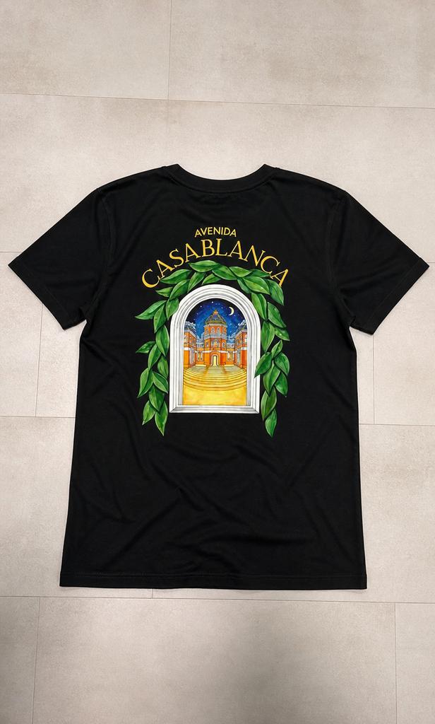 Casablanca Shirt Zwart maat M-L, Kleding | Heren, T-shirts, Ophalen of Verzenden, Nieuw, Maat 48/50 (M), Zwart