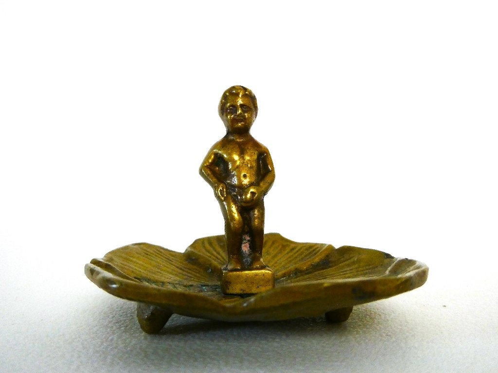 Vide poche / schaaltje Manneken Pis Brussel België brons, Ophalen of Verzenden, Brons
