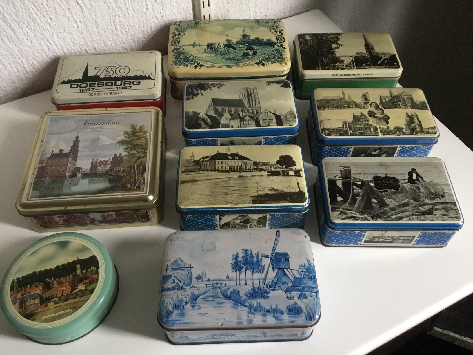 Diverse oude blikken, Verzamelen, Blikken, Ophalen of Verzenden, Zo goed als nieuw, Overige