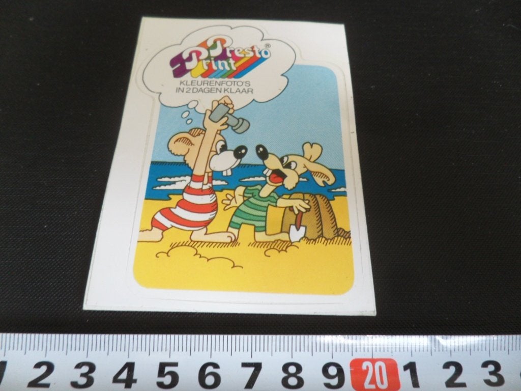 sticker presto print kleurenfoto's in 2 dagen klaar strand*, Ophalen of Verzenden, Zo goed als nieuw