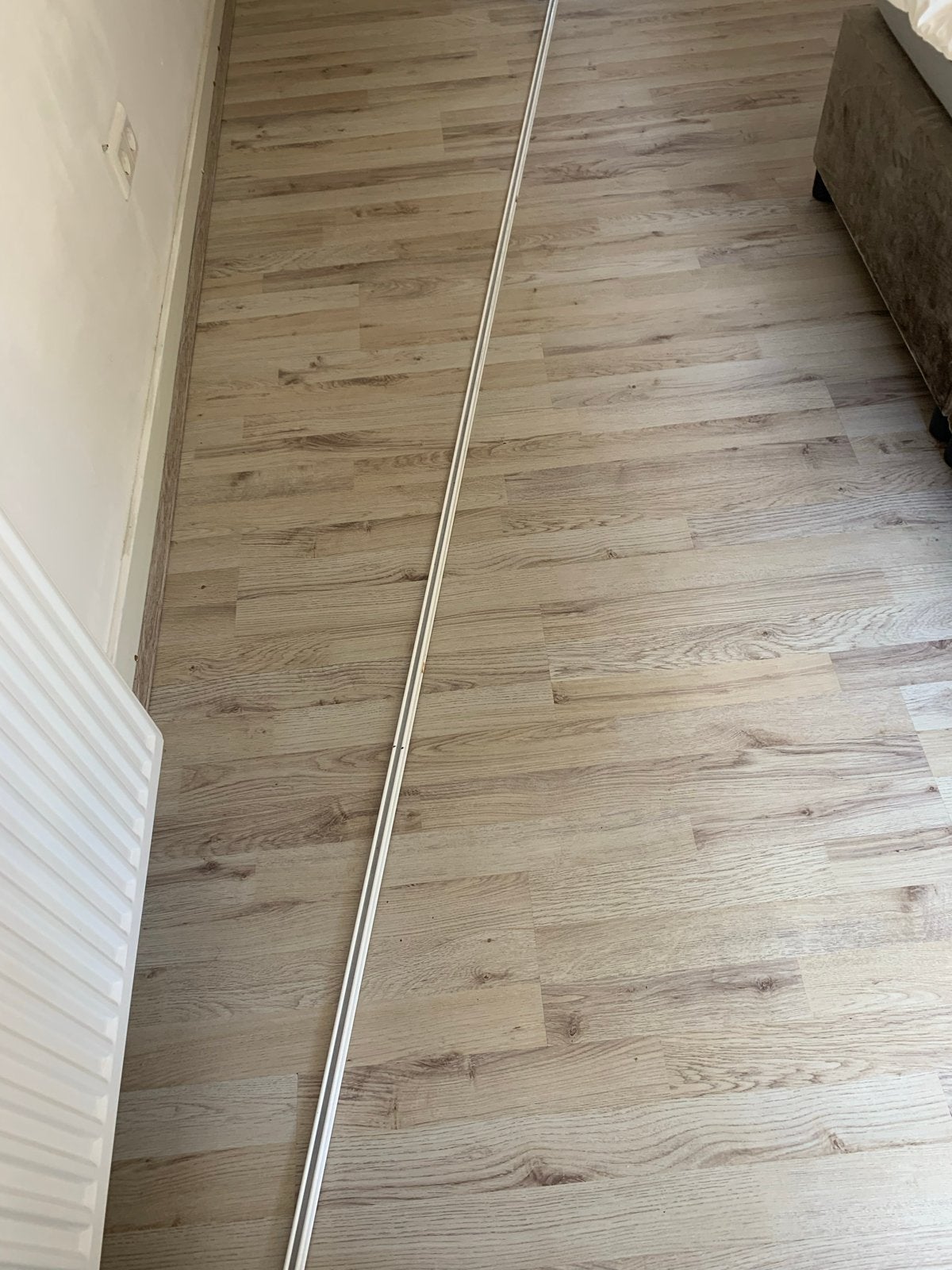 Gordijnrails wit - diverse lengtes 330cm/250/180/148/100cm, Ophalen, Gebruikt, Wit
