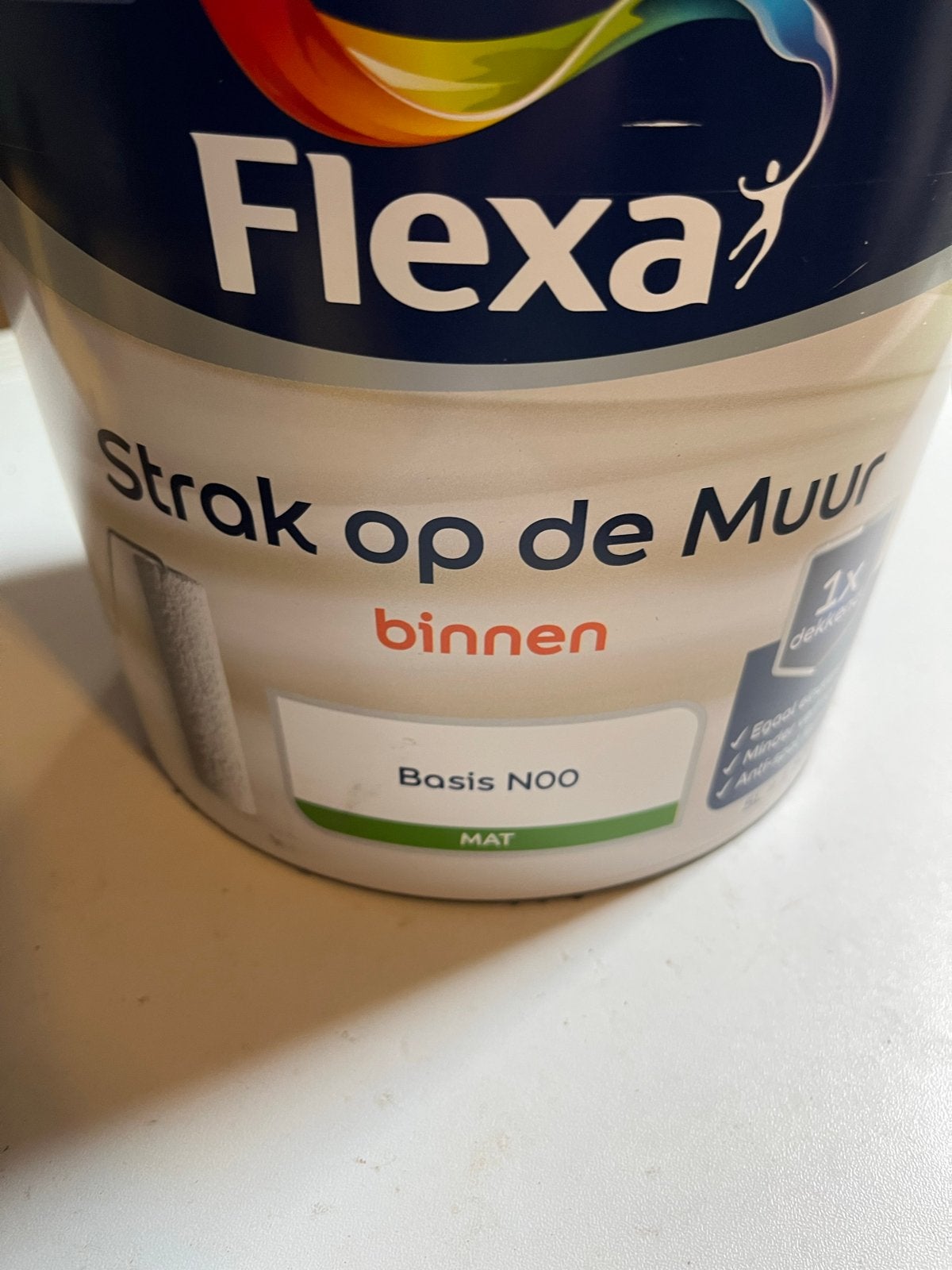 Flexa Strak op de Muur Binnen Muurverf - Olijf (5L), Ophalen, 5 tot 10 liter, Nieuw, Verf