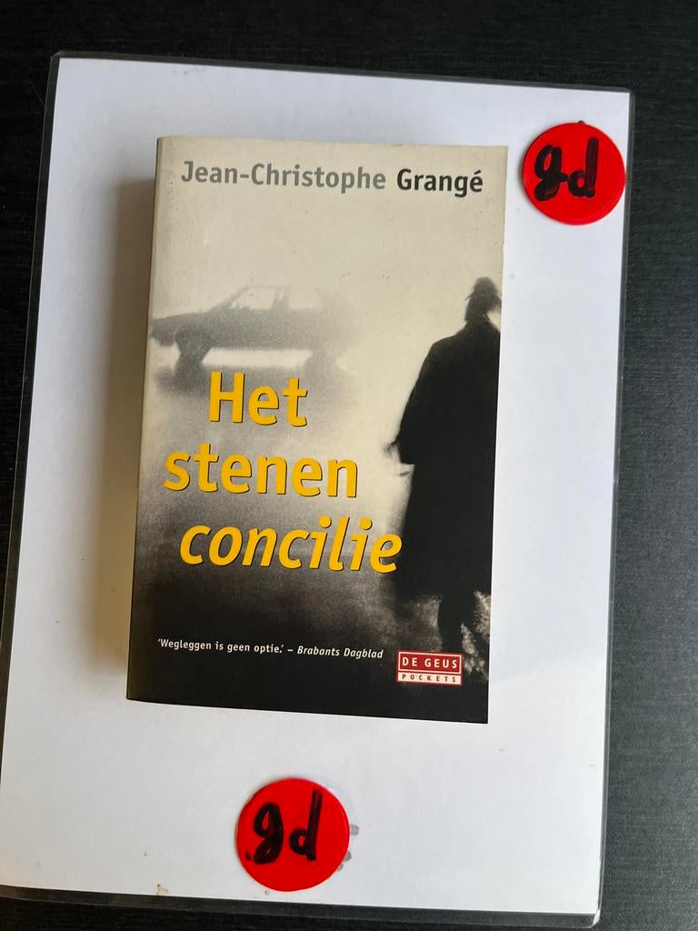 Het stenen concilie - Jean-Christophe Grangé, Ophalen of Verzenden, Zo goed als nieuw