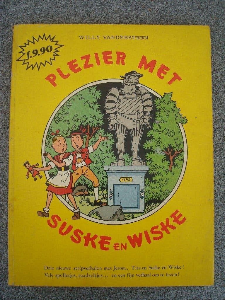 Plezier met Suske en Wiske. 1981. 1 ste druk. Standaard., Eén stripboek, Ophalen of Verzenden, Gelezen