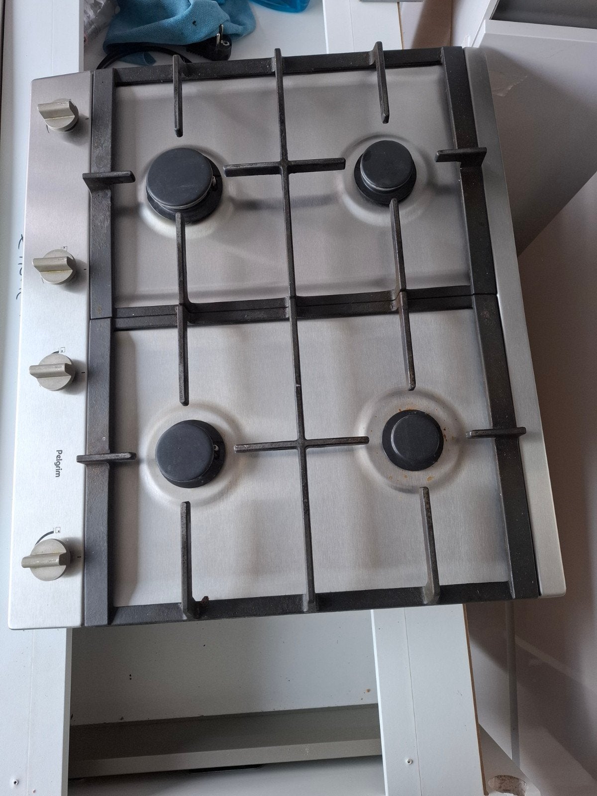 gaskookplaat, Witgoed en Apparatuur, Ophalen, Gebruikt, 4 kookzones, Inbouw