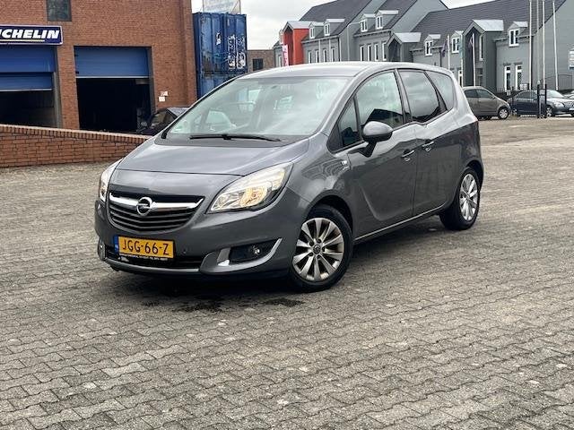 Opel Meriva 1.4 Turbo Cosmo, CC, ECC 1 jaar Bovag garantie, Voorwielaandrijving, 12 maanden, Stof, Gebruikt