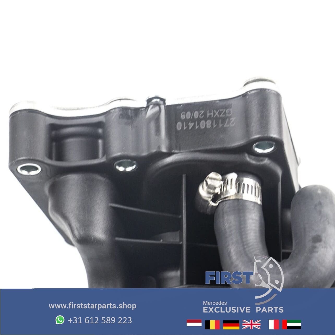 A2711801410 Oliekoeler Module Filter Fors Voor Mercedes-Benz, Gebruikt, -, Ophalen of Verzenden, -