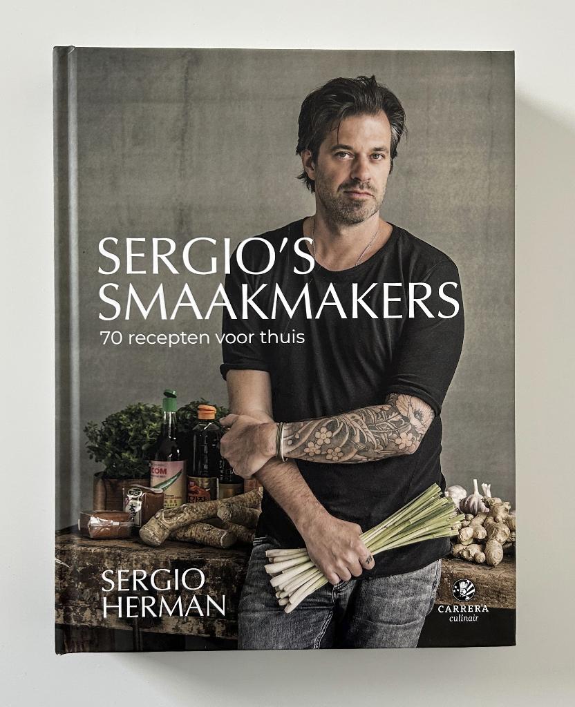 Sergio’s Smaakmakers, Boeken, Kookboeken, Sergio Herman, Ophalen of Verzenden, Zo goed als nieuw, Overige gebieden