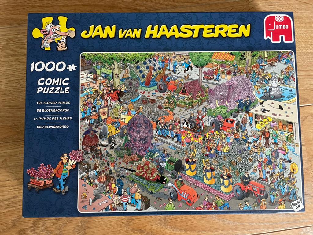 Jan van Haasteren 1000 stuks puzzels, Hobby en Vrije tijd, Denksport en Puzzels, Ophalen, 500 t/m 1500 stukjes, Zo goed als nieuw
