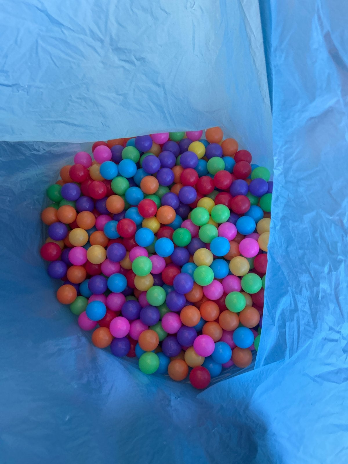 Gekleurde ballen voor ballenbak of speelruimte, Ophalen, Gebruikt, Jongen of Meisje