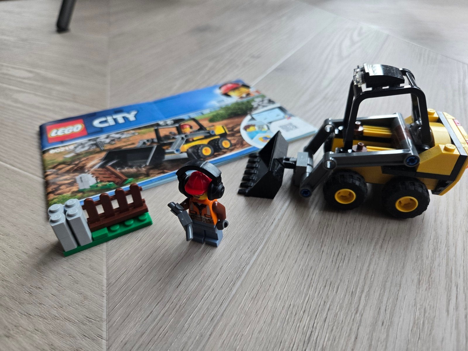 Lego City 60219 - Wiellader met bouwvakker, Compleet, City, Lego, Ophalen of Verzenden