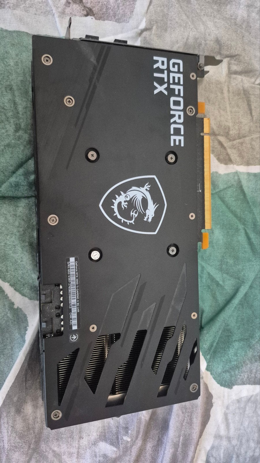 MSI GeForce RTX 3060 Ti VENTUS 2X OC LHR, Computers en Software, Videokaarten, Zo goed als nieuw, Nvidia, PCI-Express 4.0, GDDR6
