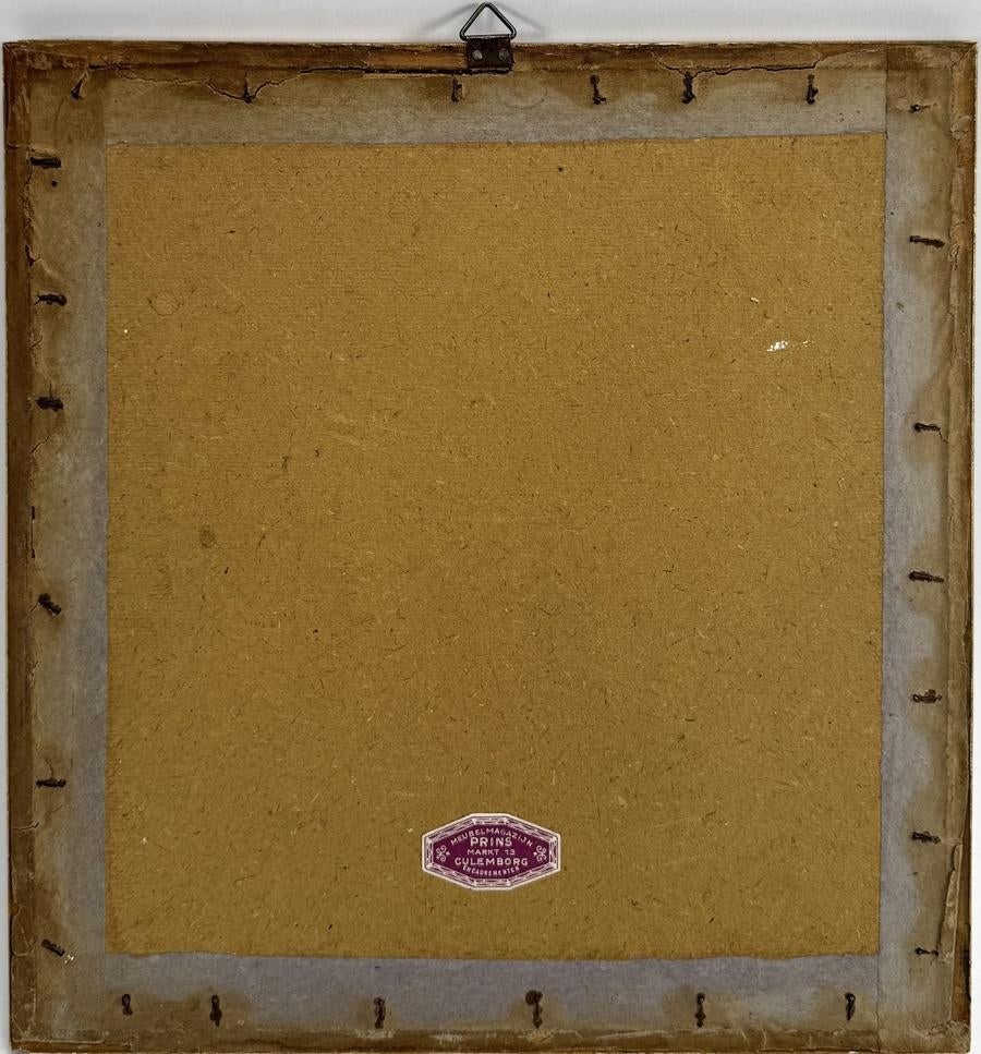 1388. Art Nouveau tekening, Nelly ten Have – Bemoediging, Antiek en Kunst, Ophalen of Verzenden