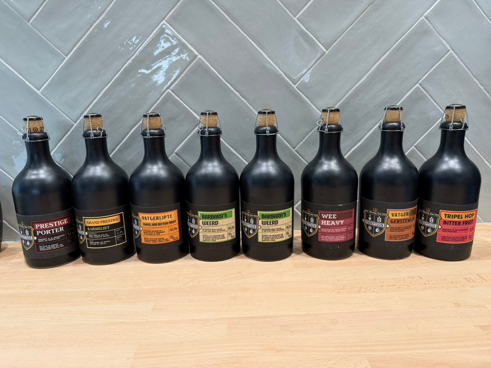 Hertog Jan Proeftuin collectie – 8 exclusieve speciaalbieren, Ophalen, Nieuw, Flesje(s), Hertog Jan