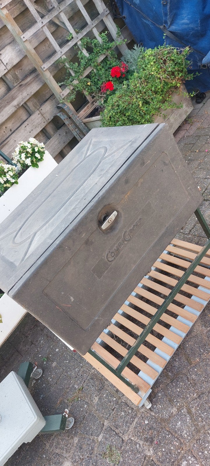 opbergkist aanhanger, Ophalen