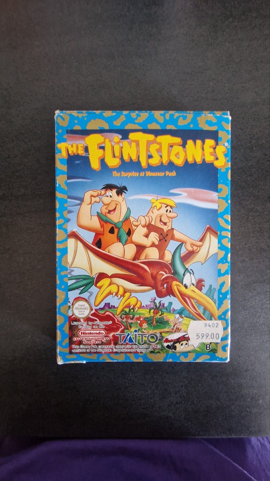 The Flintstones: The Surprise at Dinosaur Peak NES, 1 speler, Ophalen of Verzenden, Zo goed als nieuw, Platform
