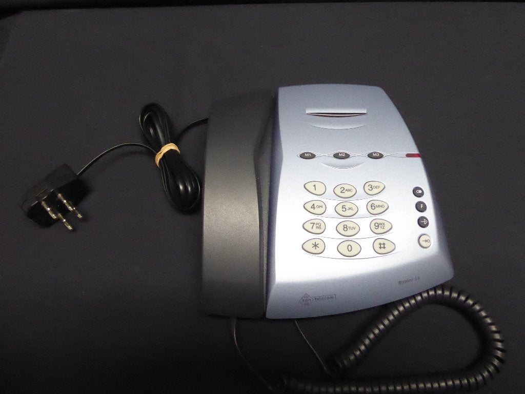 KPN Telecom | telefoon Rimini 11 blauw / antraciet | zgan, Ophalen of Verzenden, Zo goed als nieuw