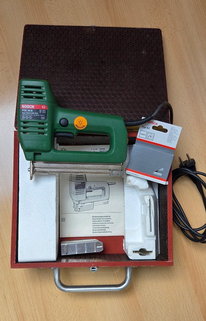 Bosch Tacker PTK 19-E, Ophalen, Gebruikt, Tacker/nietmachine, Bosch