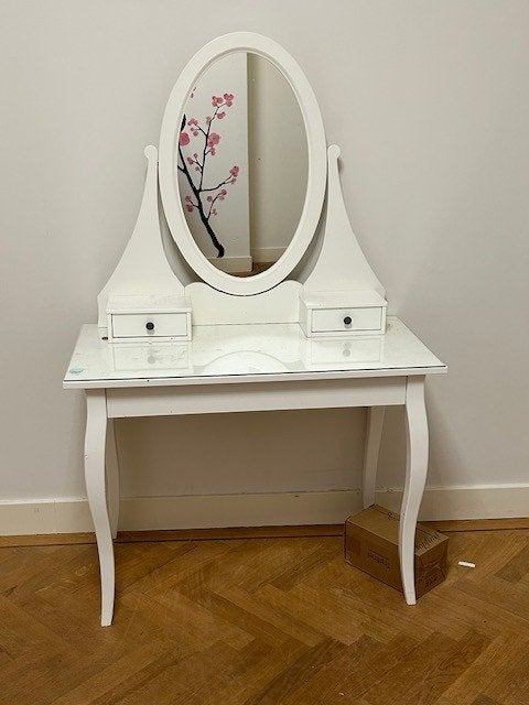 Leuke 2e-hands Kaptafel, Ophalen, Gebruikt, 50 tot 100 cm, Wit klassiek