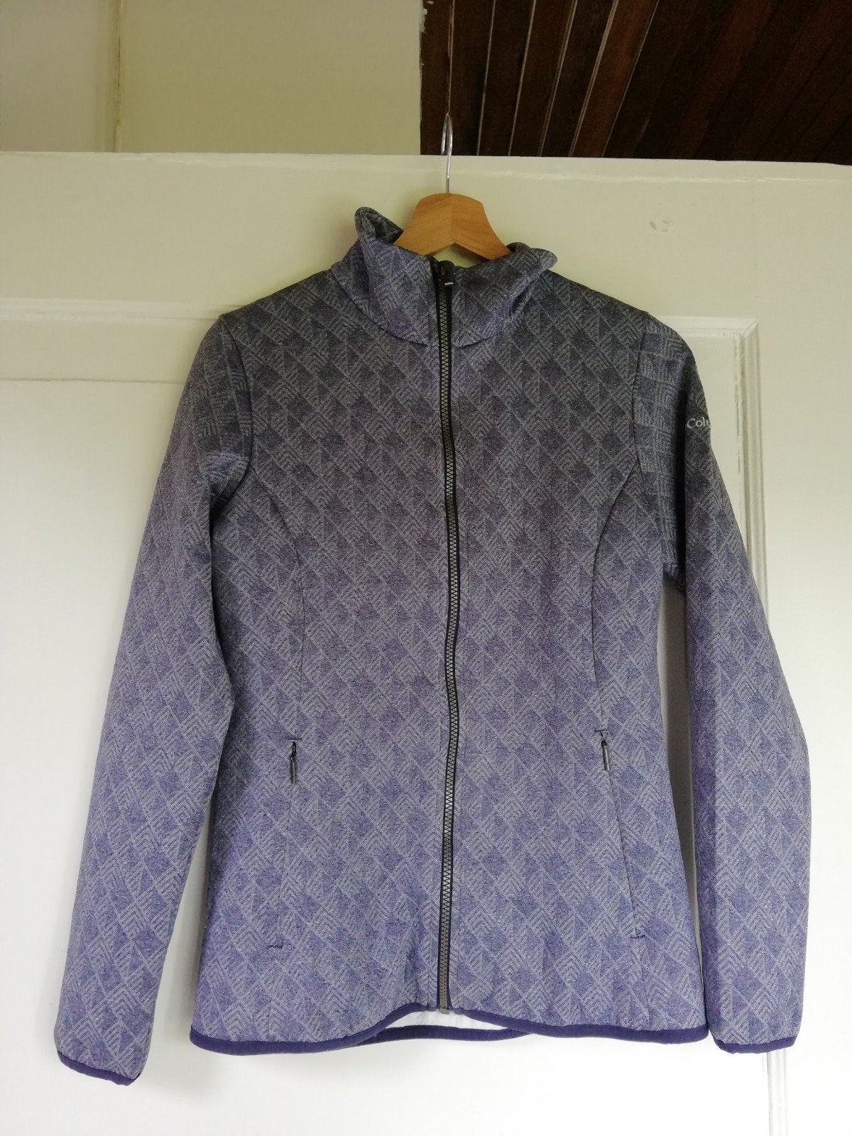Vest Colombia blauw grijs maat S/36, Kleding | Dames, Columbia, Blauw, Ophalen of Verzenden, Zo goed als nieuw