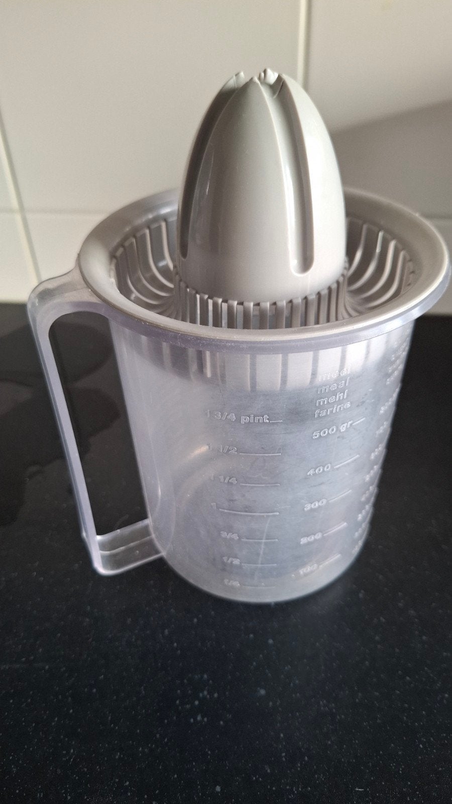 Citruspers met handige opvangkan, Ophalen of Verzenden, Nieuw