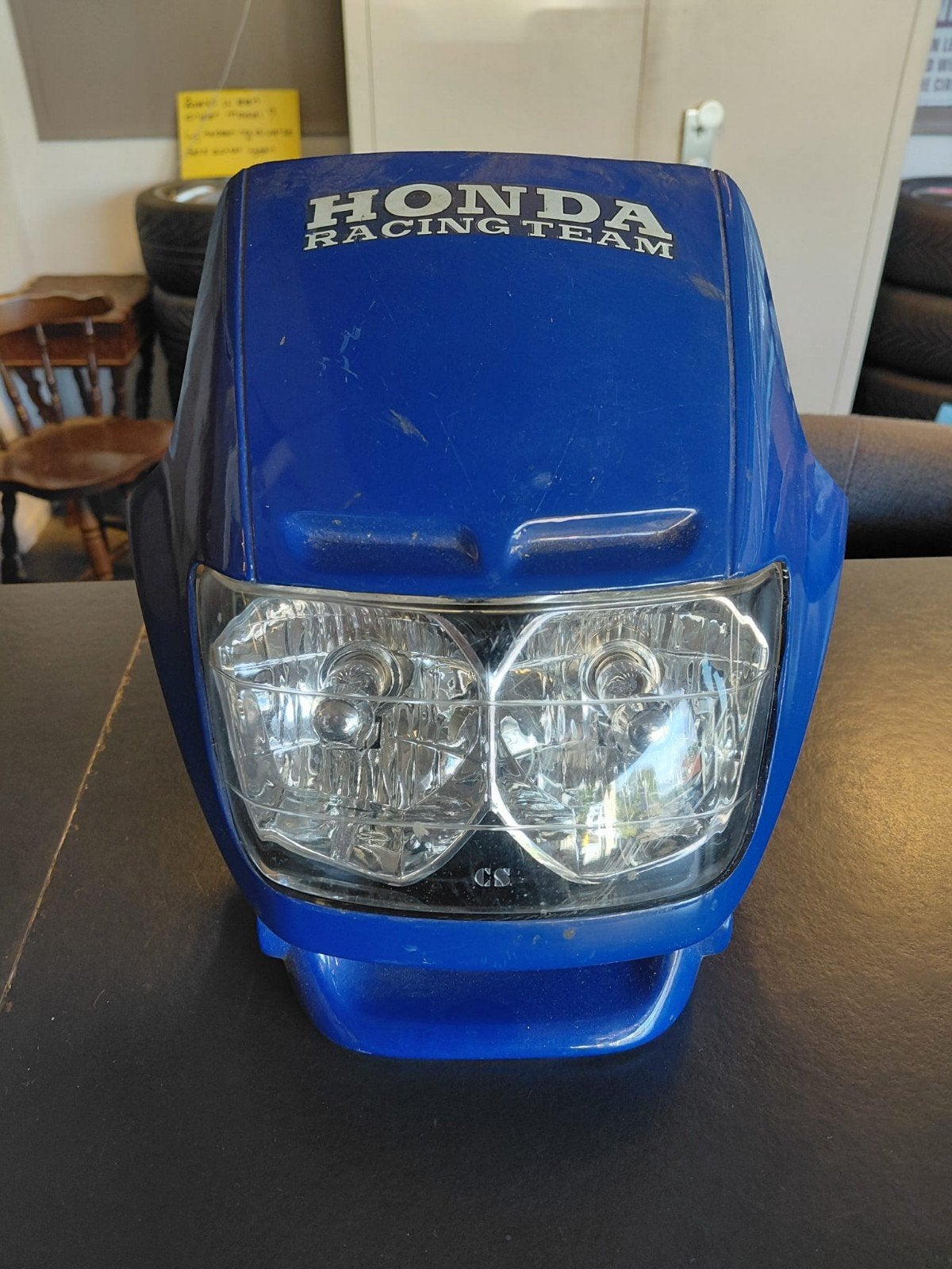 Honda Racing Team Koplampunit - Blauw, Ophalen of Verzenden, Gebruikt