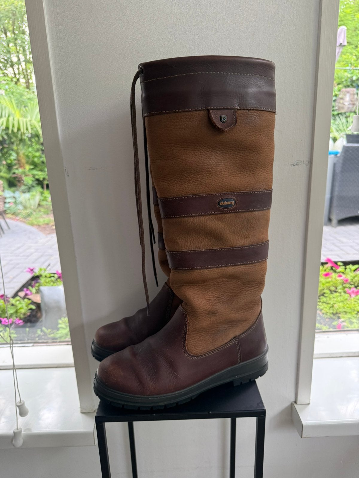 Dubarry galway laarzen maat 38, Kleding | Dames, Schoenen, Hoge laarzen, Bruin, Ophalen of Verzenden, Zo goed als nieuw