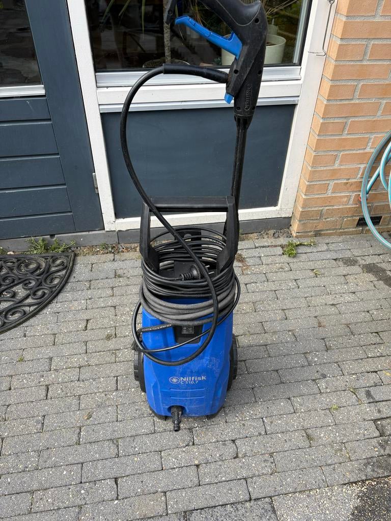 Nilfisk C 110.7 hogedrukreiniger DEFECT, Tuin en Terras, Hogedrukreinigers, Verzenden, Gebruikt, Elektrisch