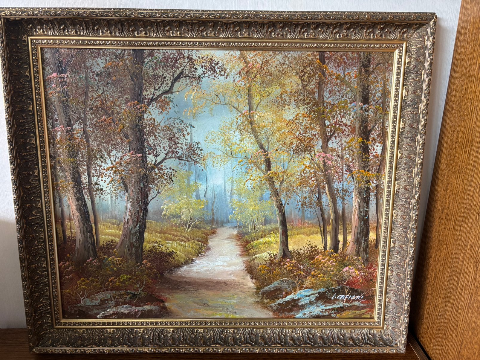 Irena Cafieri schilderij incl. Lijst, Antiek en Kunst, Kunst | Schilderijen | Klassiek, Ophalen