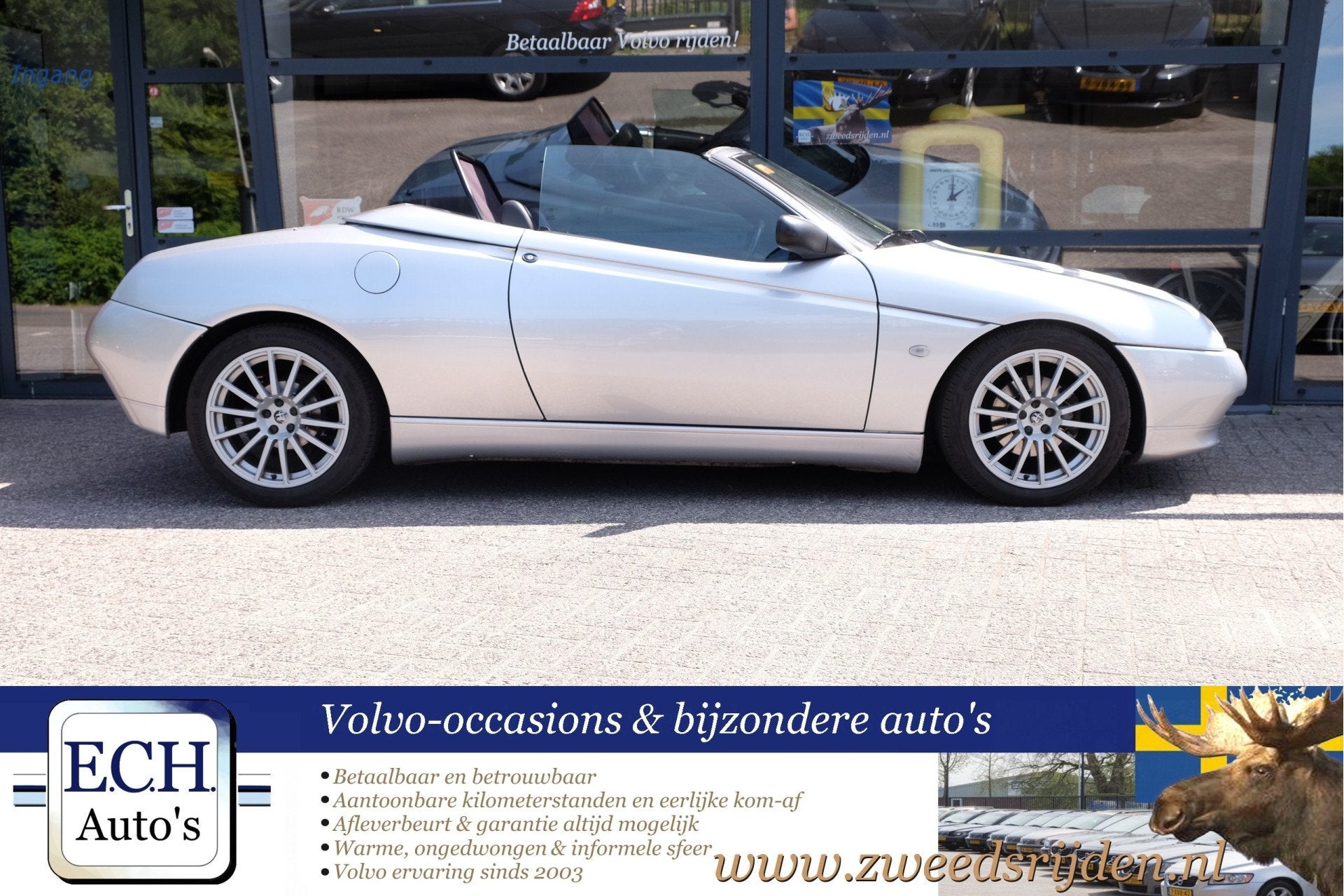 Alfa Romeo Spider 2.0-16V T.Spark,leer, 17 inch, (bj 2000), foto 10