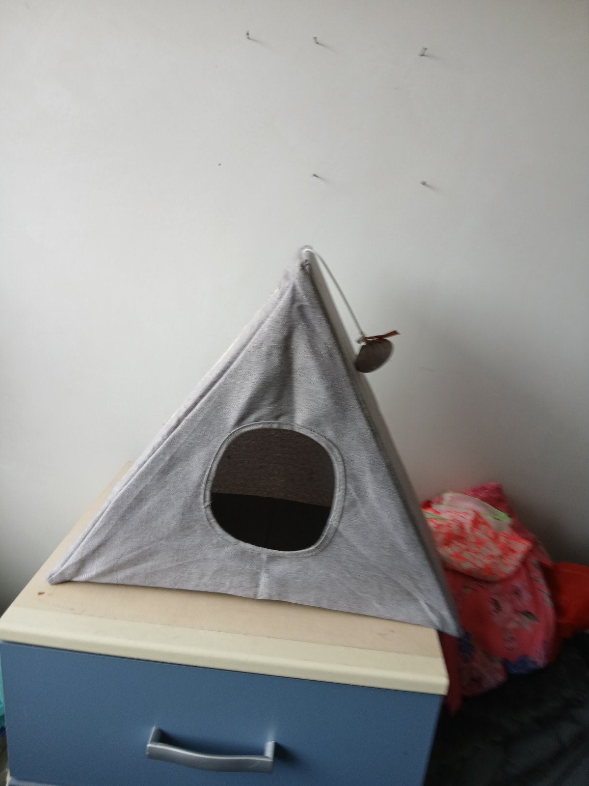 Leuk katten krap tentje nr 391., Dieren en Toebehoren, Kattenmanden, Ophalen of Verzenden, Zo goed als nieuw, Overige