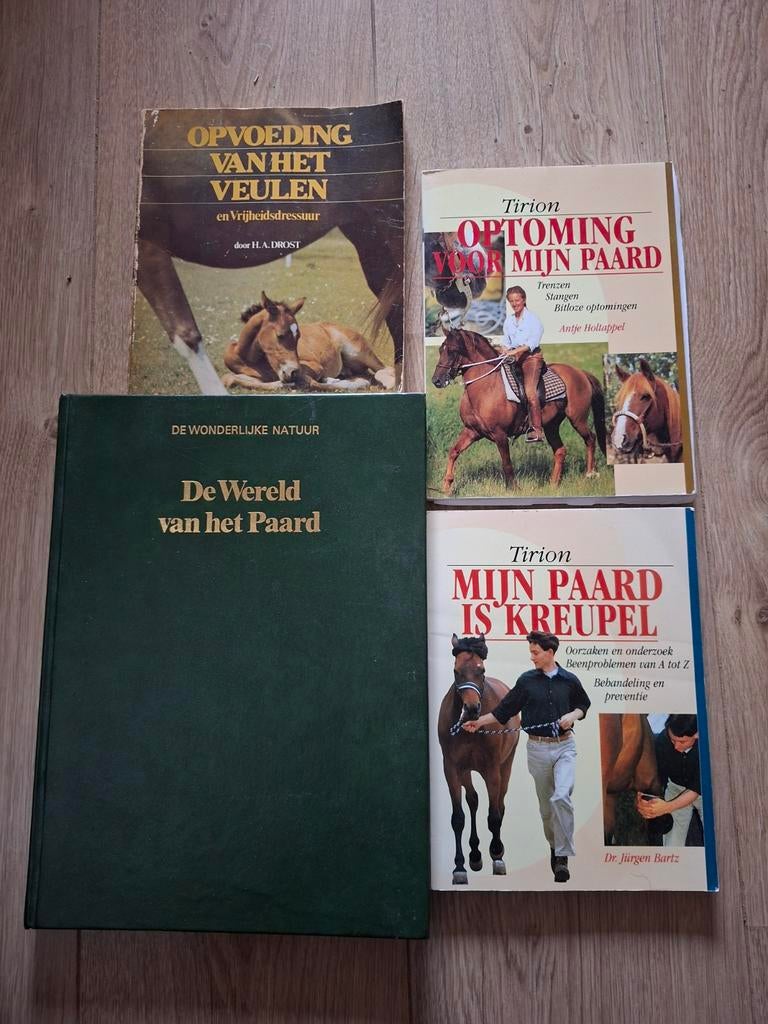 Paardenboeken: Opvoeding, Optoming, Kreupelheid & De Wereld, Boeken, Natuur, Ophalen of Verzenden, Gelezen, Overige onderwerpen