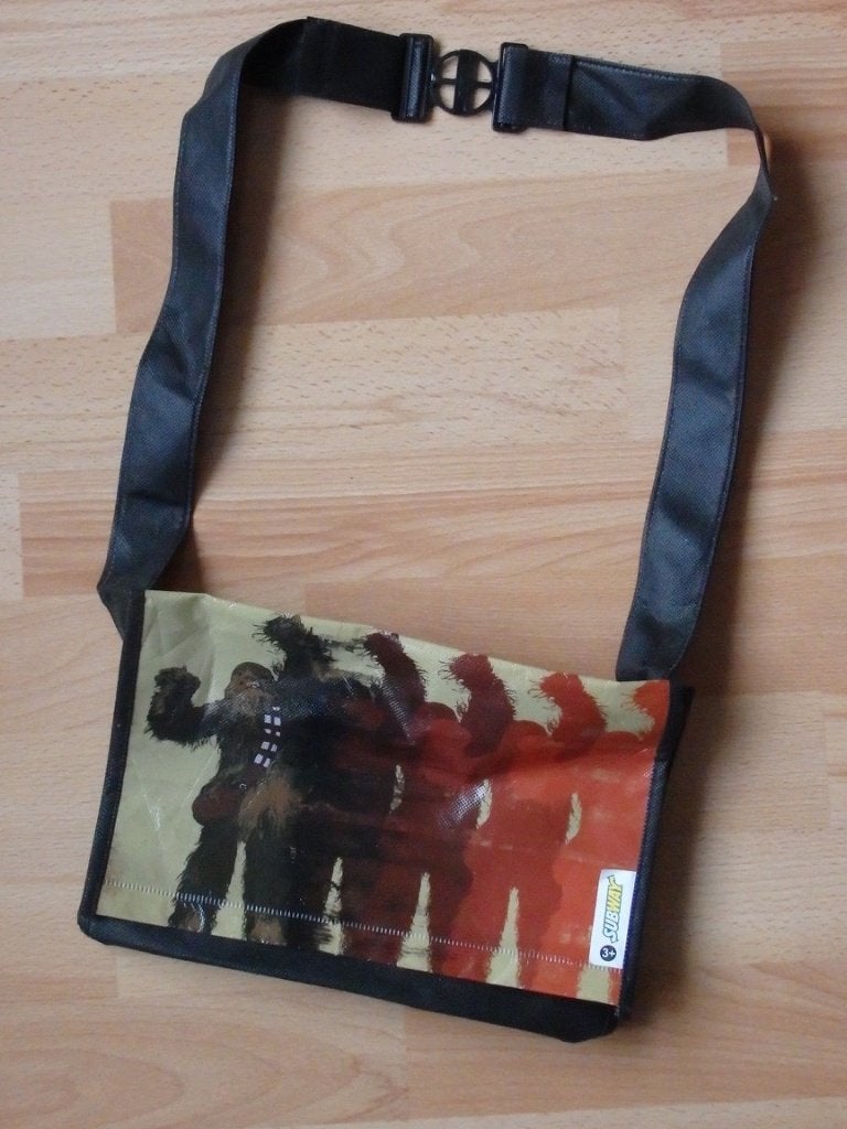 Nieuw Star Wars tasje Chewbacca (van de Subway), Ophalen, Nieuw, Gebruiksvoorwerp