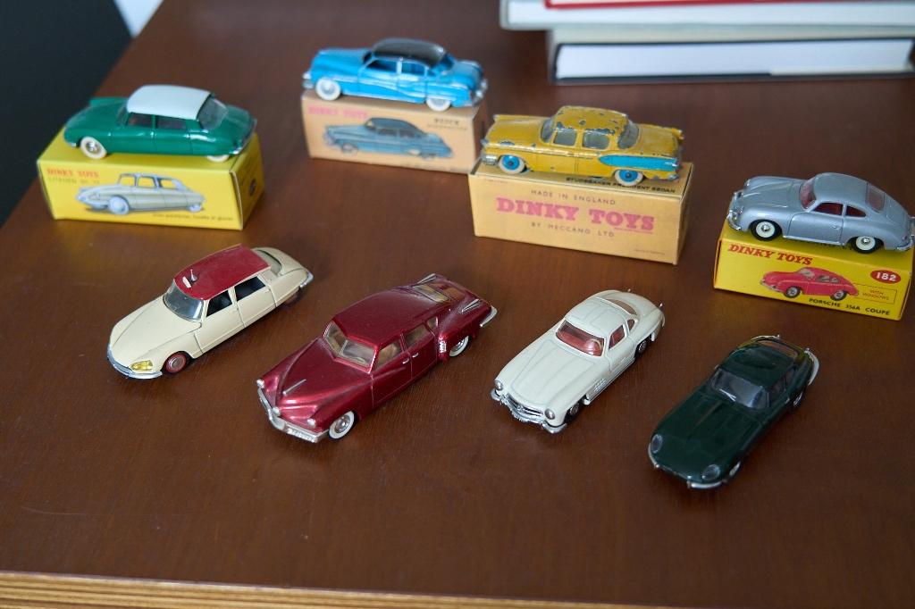 diverse Dinky Toys e.a., Hobby en Vrije tijd, Modelauto's | 1:43, Gebruikt, Auto, Dinky Toys, Ophalen of Verzenden