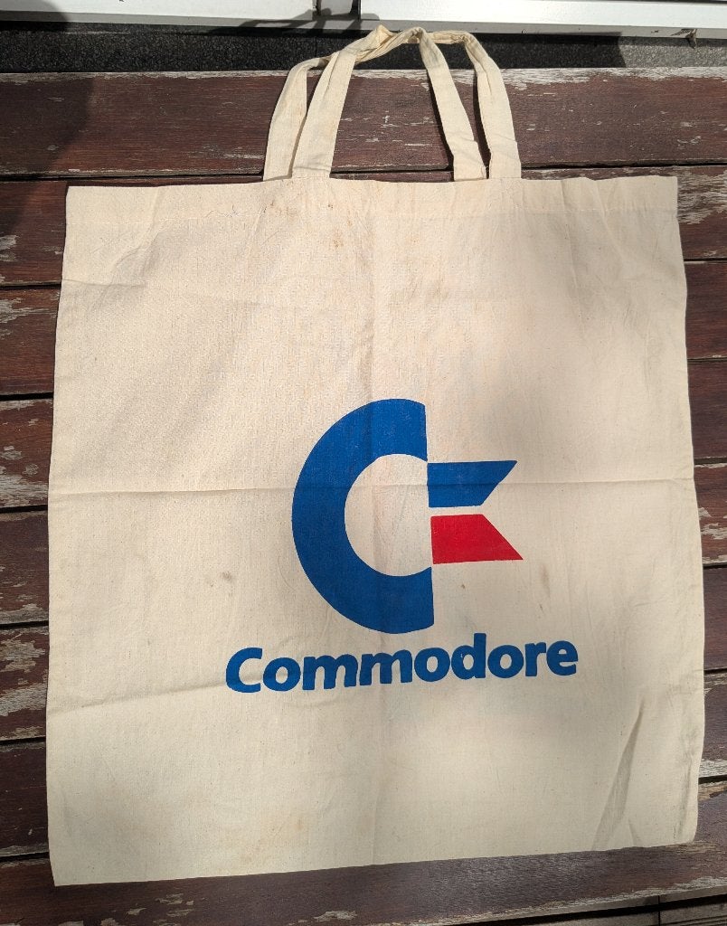 Commodore, AMIGA EuroDevCon, Milano '91 linnen tas, Ophalen of Verzenden, Commodore Amiga