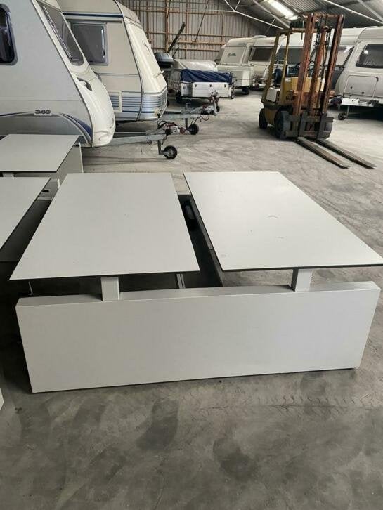 Ahrend duo sta zit bureau 80 x 160 cm voor maar €300,-, Gebruikt, Niet ingevuld, Ahrend, Ophalen