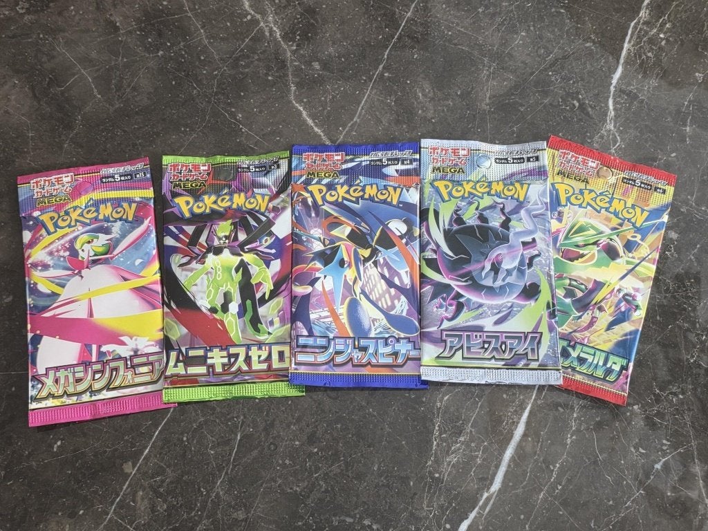 Japanse Pokémon MEGA boosterpakjes | M1S M3 M4 M5 M6