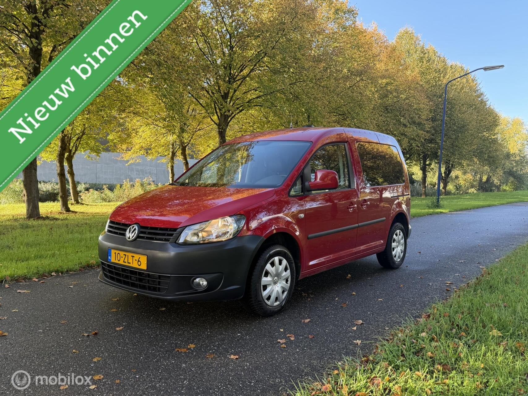 Volkswagen Caddy Combi 1.6 TDI*AUTOMAAT*5 PERS*1E EIGENAAR, Auto's, Euro 5, Bedrijf, Diesel, Grijs