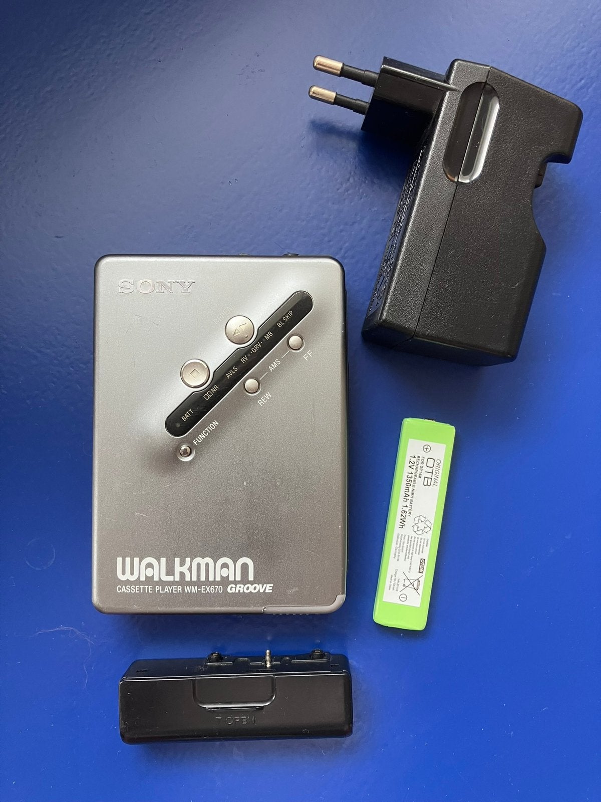 Sony Walkman WM-EX670 Groove GEREVISEERD & COMPLEET Topstaat, Ophalen of Verzenden, Walkman