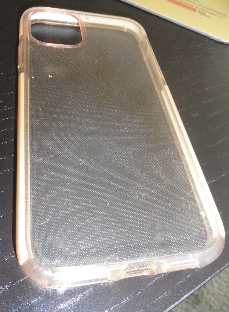 In prima staat: lichtroze cover voor Iphone11, IPhone 11, Frontje of Cover, Ophalen of Verzenden, Zo goed als nieuw
