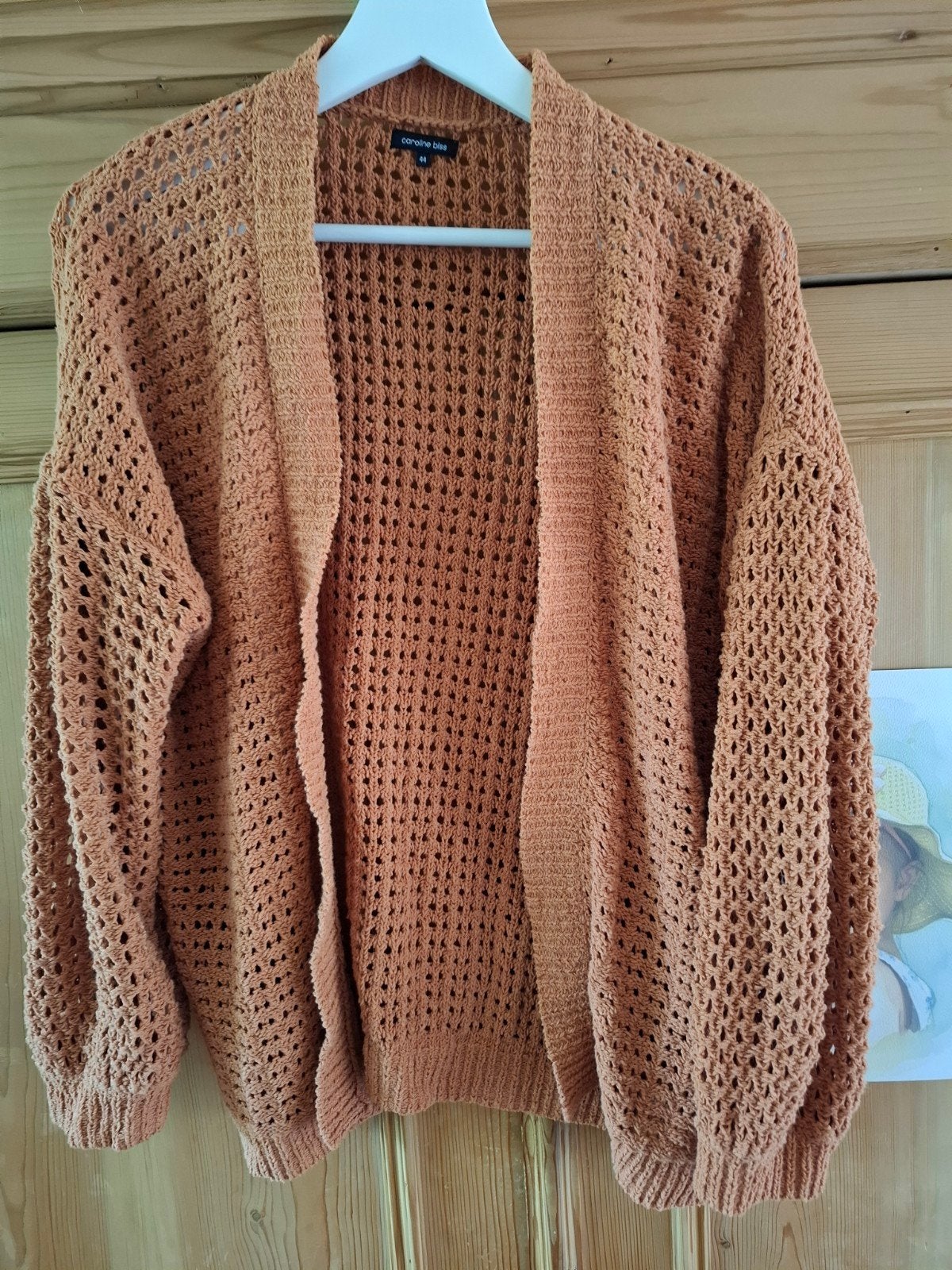 Caroline Biss vest maat 44 - Katoen/Polyamide, Kleding | Dames, Truien en Vesten, Bruin, Maat 42/44 (L), Ophalen of Verzenden