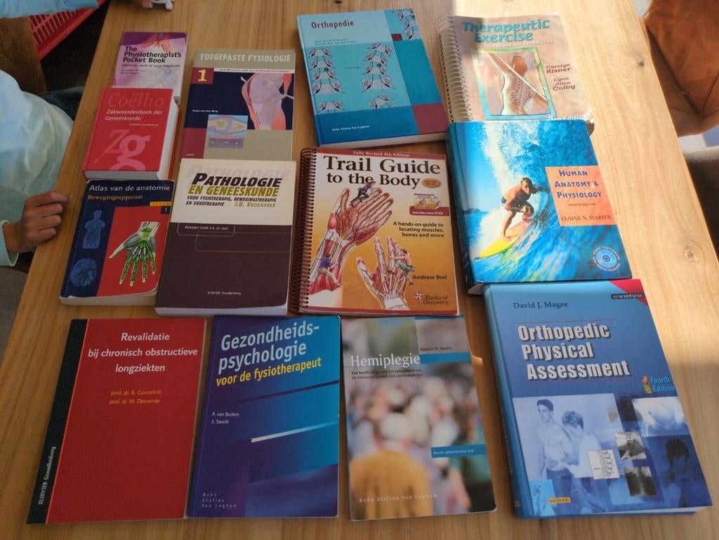 Boeken fysiotherapie, Ophalen of Verzenden, Zo goed als nieuw