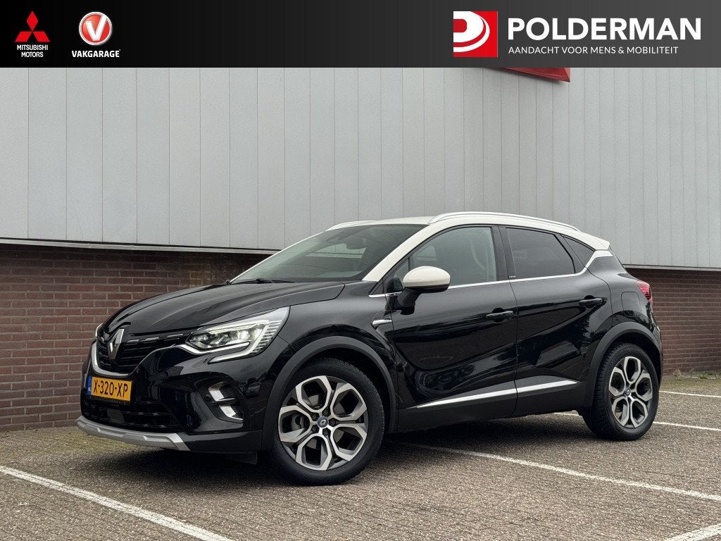 Renault Captur 1.6 ET PH 160 Ed.One (bj 2020, automaat), Auto's, Automaat, Gebruikt, Zwart, Bedrijf
