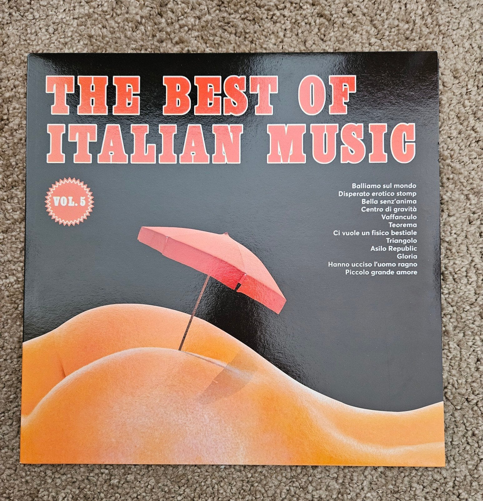 Splatterpink the best of italian music LP, Ophalen of Verzenden, Zo goed als nieuw, LP