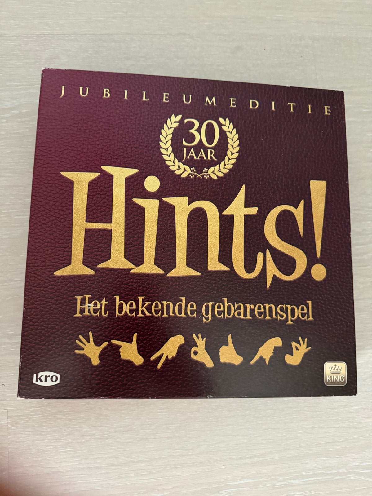 Hints! Jubileumeditie 30 jaar - Het bekende gebarenspel, Drie of vier spelers, Ophalen of Verzenden, Gebruikt
