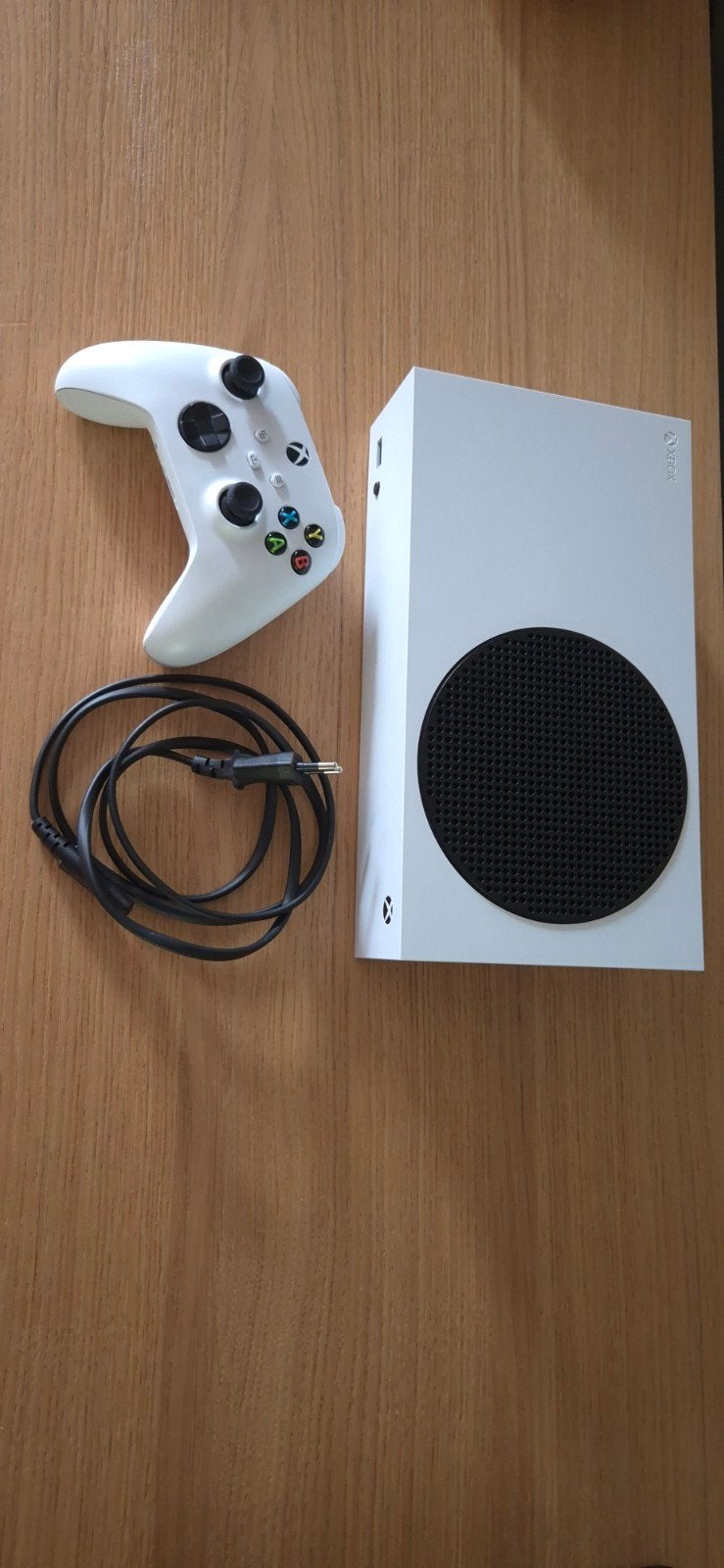 Xbox Series S met controller en kabels, Spelcomputers en Games, Ophalen, Zo goed als nieuw, Xbox Series S