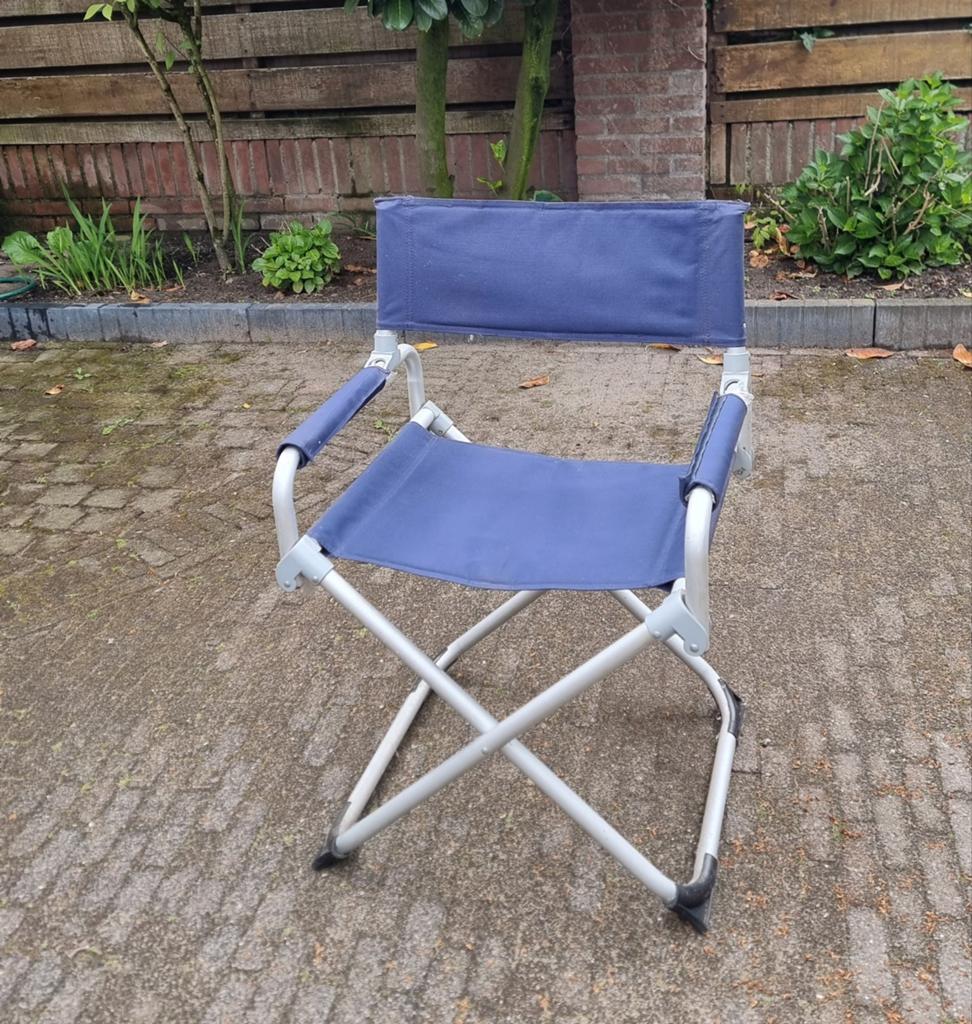 Inklapbare (vissers)stoel, Ophalen of Verzenden, Campingstoel