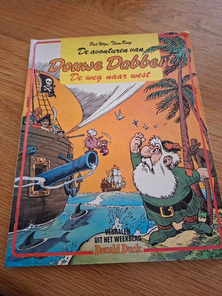 De avonturen van Douwe Dabbert, De weg naar west, Boeken, Eén stripboek, Ophalen of Verzenden